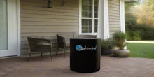 dream pod - ice barrel with chiller on patio