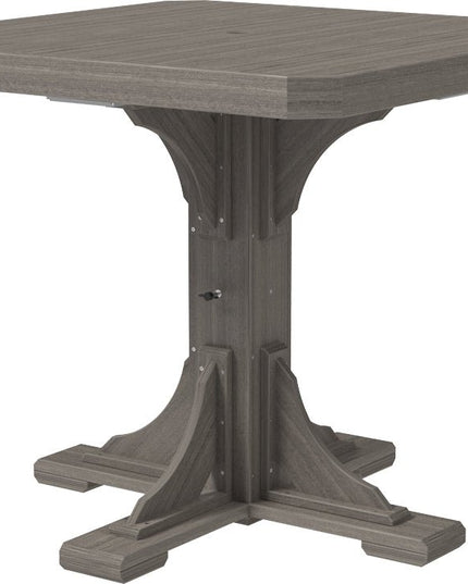 Poly 41" Square Table (Coastal Gray) Counter Height