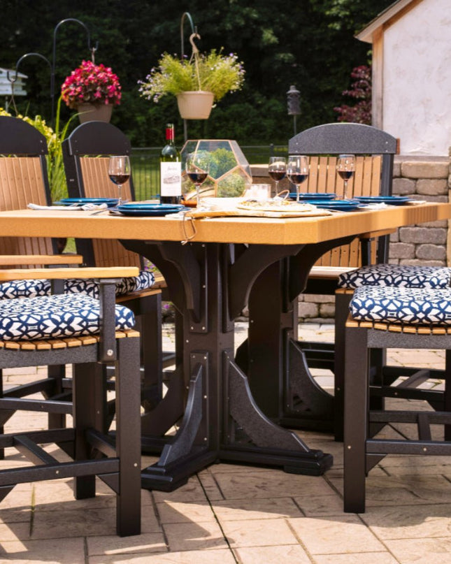 LuxCraft Dining Chair Cushions in Luxe Indigo featured on Classic Side Chair.