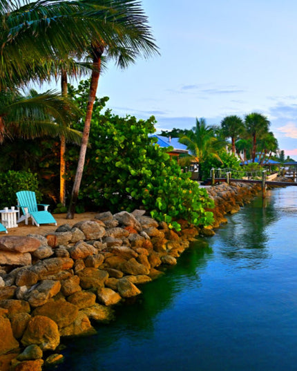 Adirondacks deluxe chair on the bay or the intercoastal waterway 