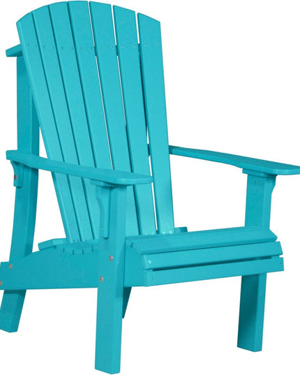 LuxCraft Royal Adirondack Chair Aruba Blue