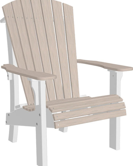 LuxCraft Royal Adirondack Chair Birch & White