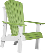 Lime Green and White