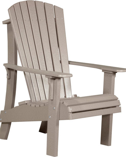 LuxCraft Royal Adirondack Chair Weatherwood