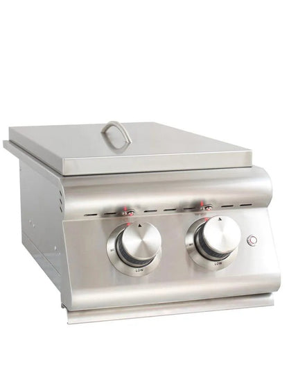 Blaze LTE Double Side Burner Illuminated