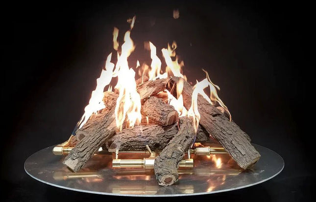 Warming Trends 50” Wilderness Oak Refractory Fire Pit Log Set