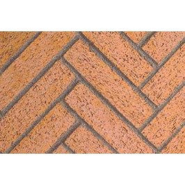 Superior Mosaic Masonry 36" Warm Red Split Herringbone Brick Liners