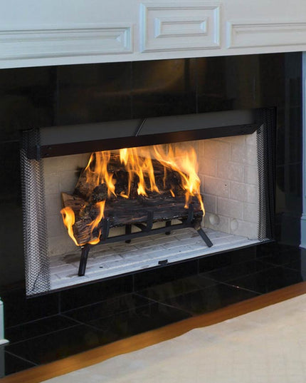 Superior Wood Fireplace 38" And 42" Radiant With White Stacked Liner