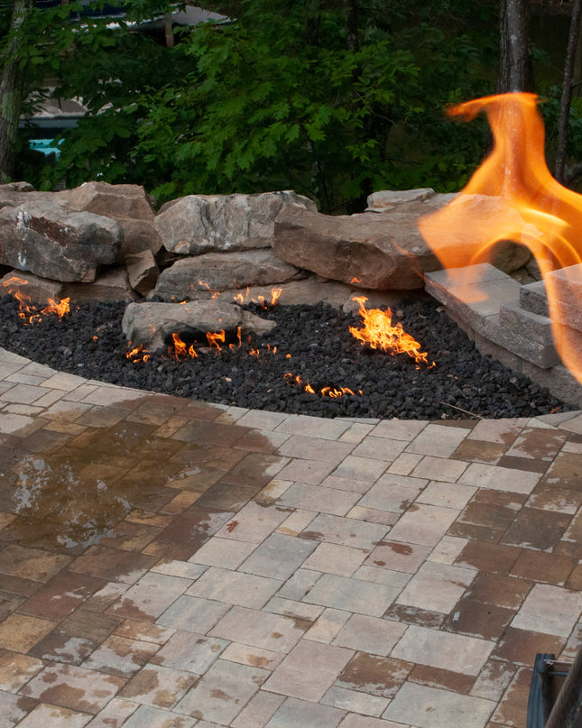 Rustic Copper Fire Match Lit TK Torch Head Only