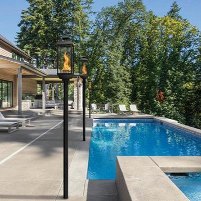 Tempest Outdoor Gas Lantern 20K with Electric Igniter