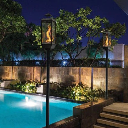 Tempest Outdoor Gas Lantern 20K with Electric Igniter