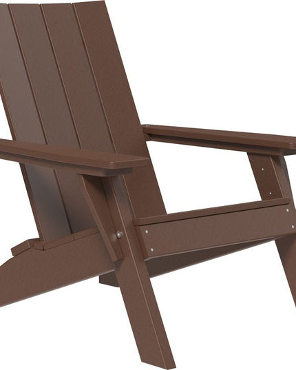 LuxCraft Urban Adirondack Chair Chestnut Brown