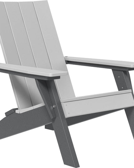 LuxCraft Urban Adirondack Chair Dove Gray & Slate