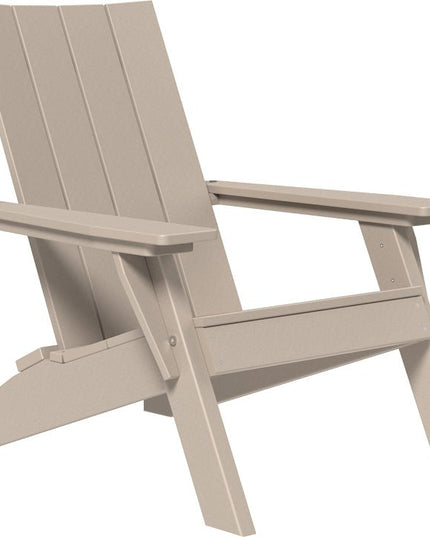 LuxCraft Urban Adirondack Chair Weatherwood