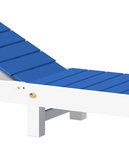 LuxCraft Urban Chaise Lounge Blue & White