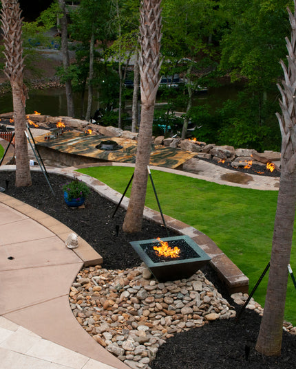 Rustic Copper Fire Match Lit TK Torch Head Only