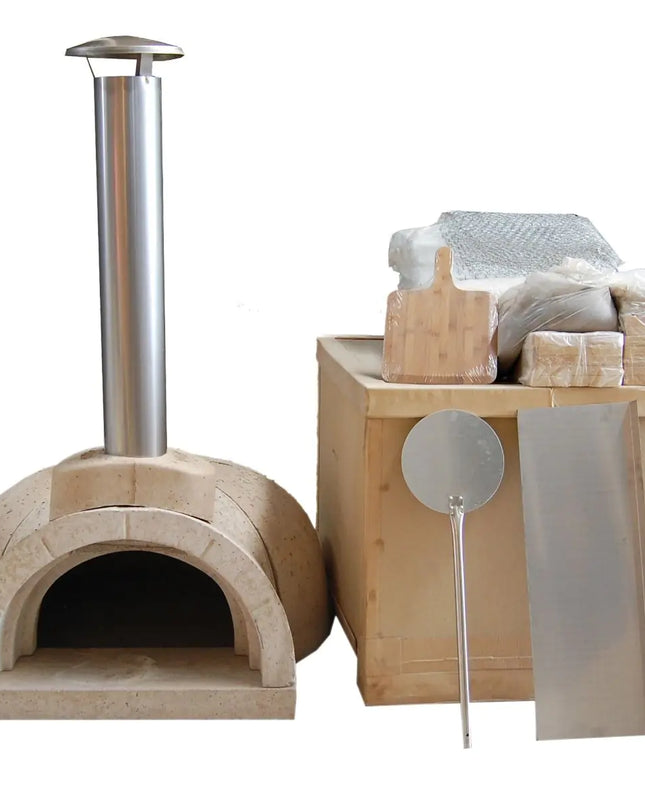 WPPO DIY Tuscany Wood-Fired Oven Kit with Stainless Steel Door