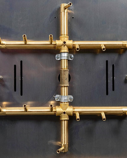 Blaze 38-Inch Round Fire Bowl with High BTU Output