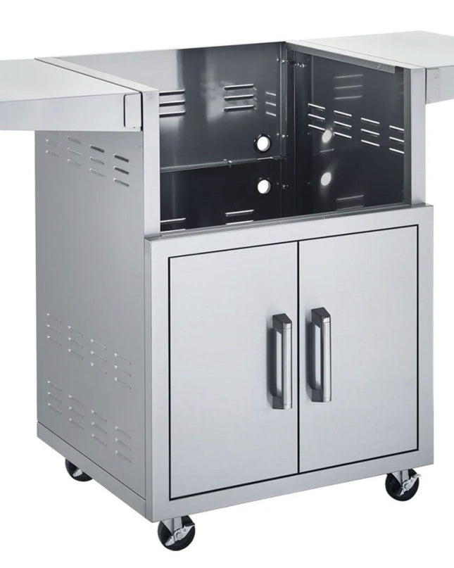 Broilmaster 25-Inch Cart with 2 Fold-Down Side Shelves