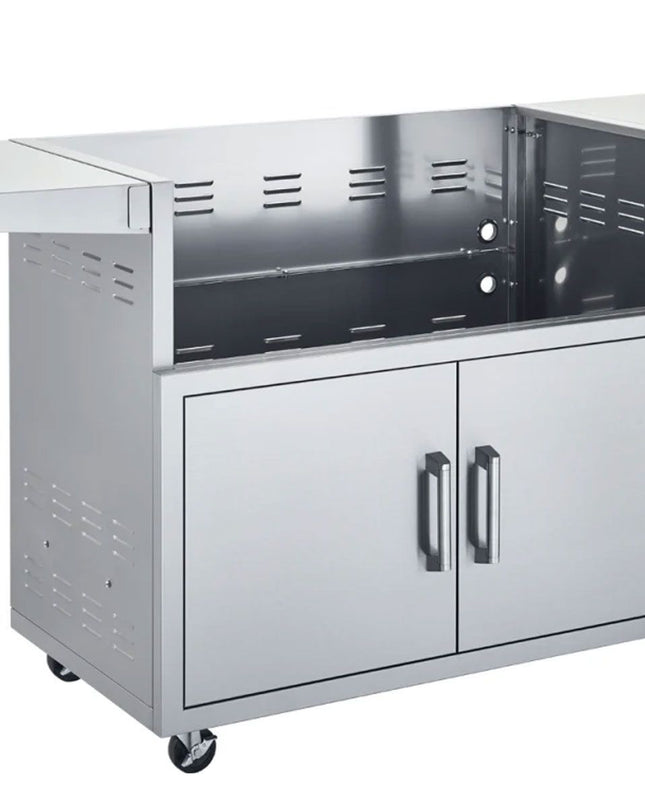 Broilmaster 42-Inch Cart with 2 Fold-Down Side Shelves