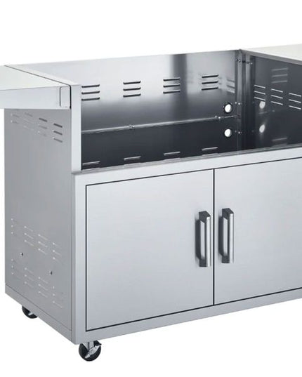 Broilmaster 40-Inch Cart with 2 Fold-Down Side Shelves