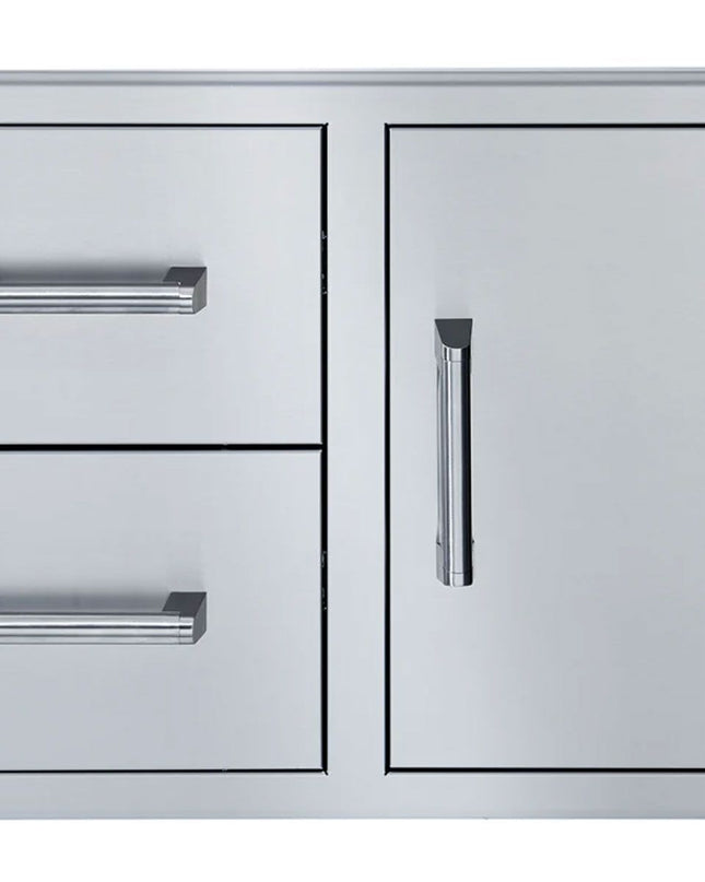 Broilmaster 34-Inch Single Door with Double Drawer Combo