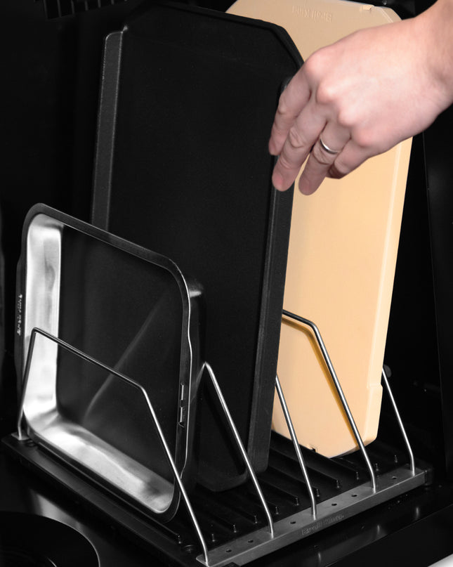 Grill Cabinet Organizer Set with Hooks