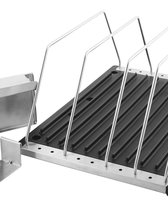 Grill Cabinet Organizer Set with Hooks