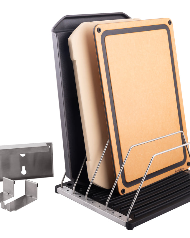 Grill Cabinet Organizer Set with Hooks