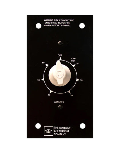Outdoor GreatRoom Company 60 Minute Timer Switch for OGR Auto Ignition Systems
