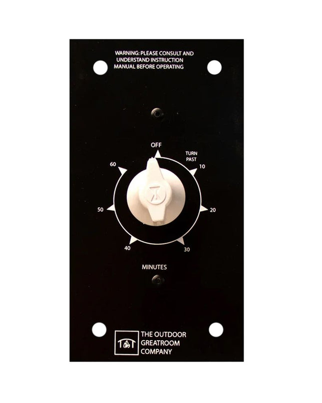 Outdoor GreatRoom Company 60 Minute Timer Switch for OGR Auto Ignition Systems