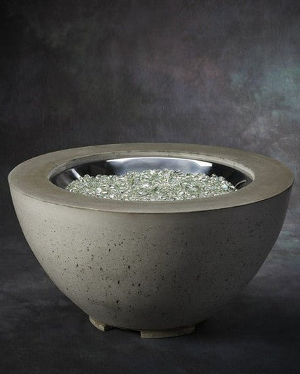 20" Round Fire Bowl Natural Grey - Cove