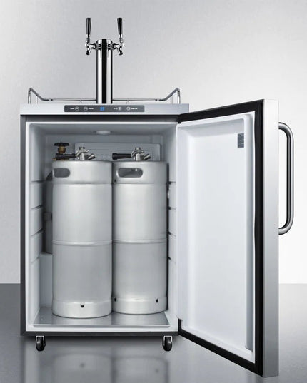 Summit Outdoor Dual-Tap Cold Brew Kegerator