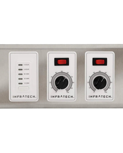 Infratech Solid State 2 Zone Analog Controller with Digital Timer