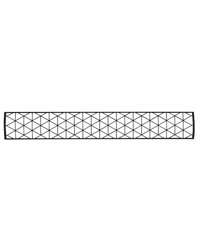 Infratech Motif Contemporary Decorative Fascia for 39-inch Dual Element Heater