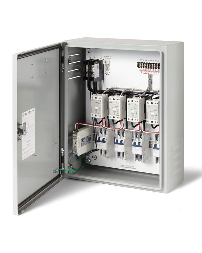 Infratech 6 Relay Home Management Systems Contactor Panel