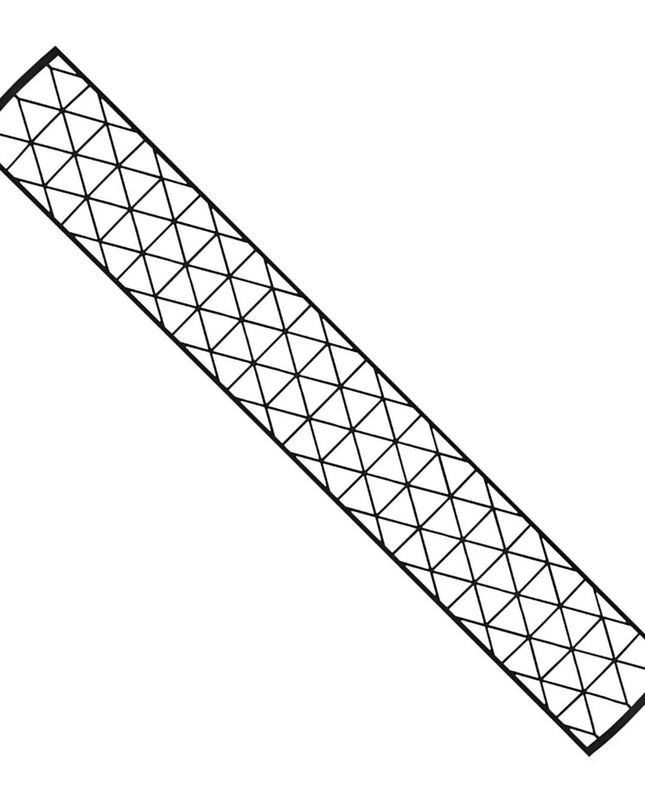 Infratech Motif Contemporary Decorative Fascia for 61-1/4” Dual Element Heater