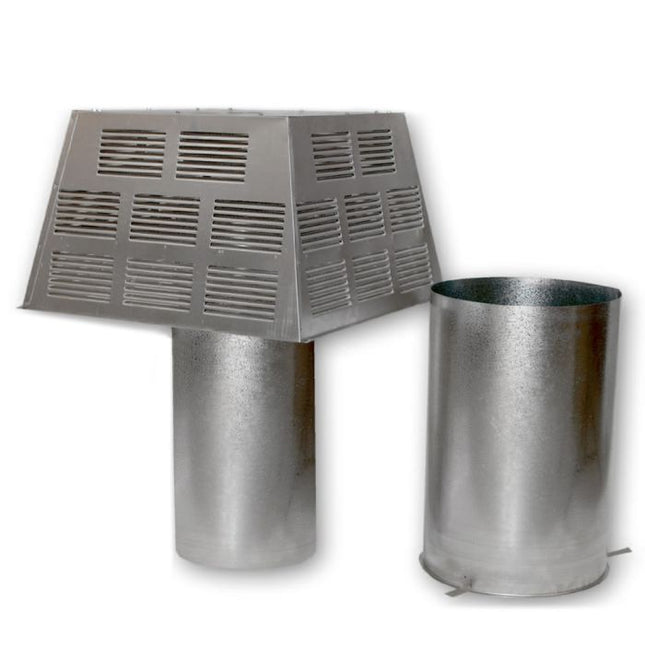 Superior 8-Inch Chimney Top Termination with Slip Section