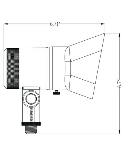 LumienPRO 12W RGBWW Floodlight Adjustable 2700K-5700K Bronze