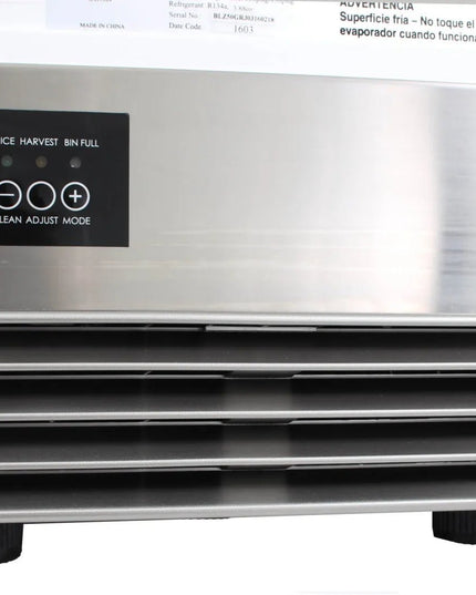 Blaze 50 Lb. 15-Inch Outdoor Ice Maker with Gravity Drain