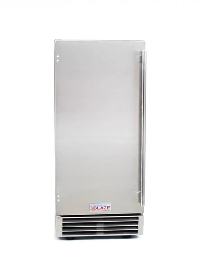 Blaze 50 Lb. 15-Inch Outdoor Ice Maker with Gravity Drain