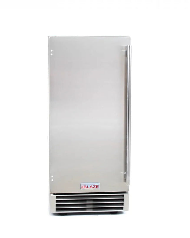 Blaze 50 Lb. 15-Inch Outdoor Ice Maker with Gravity Drain