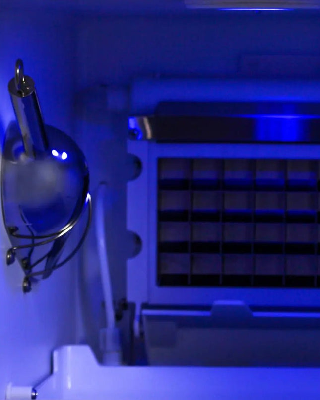 Blaze 50 Lb. 15-Inch Outdoor Ice Maker with Gravity Drain