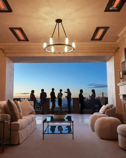 Infratech CD6024 61" Stainless Steel, 6000 Watt Patio Heater