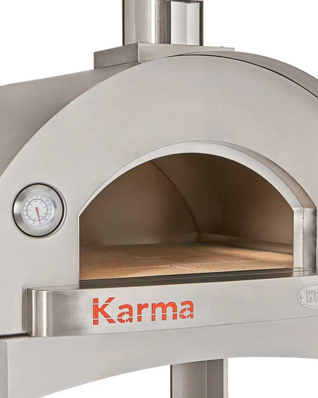 WPPO Karma 32" Wood-Fired Oven – Premium Stainless Steel Design