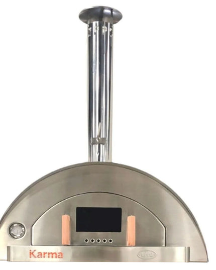 WPPO Karma 42” Stainless Steel Wood-Fired Oven for Backyard Chefs