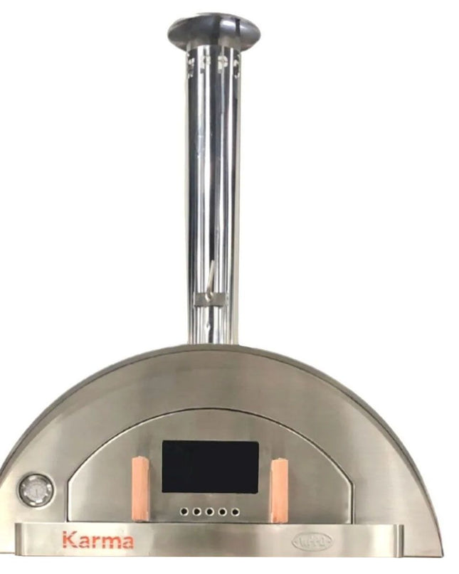 WPPO Karma 42” Stainless Steel Wood-Fired Oven for Backyard Chefs