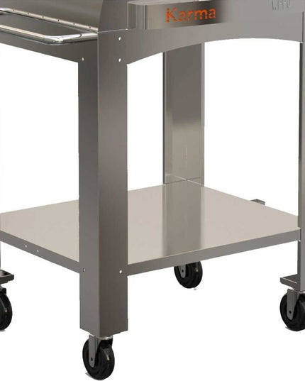 WPPO Karma 32" Oven Cart – Durable Stainless Steel Mobility