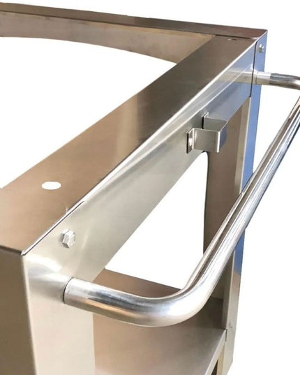 WPPO Karma 32" Oven Cart – Durable Stainless Steel Mobility