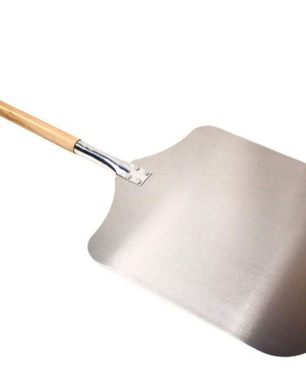 Durable WPPO 14"x38" Aluminum Pizza Peel with Wood Handle
